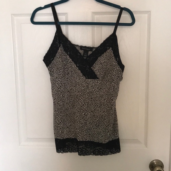Leopard & Lace Cami - Picture 1 of 3